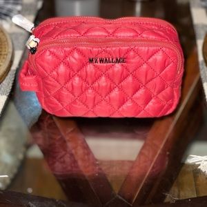 Mzwallace Sam cosmetic pouch in Dahlia